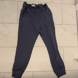 Large, Blue Abercrombie Sweatpants
